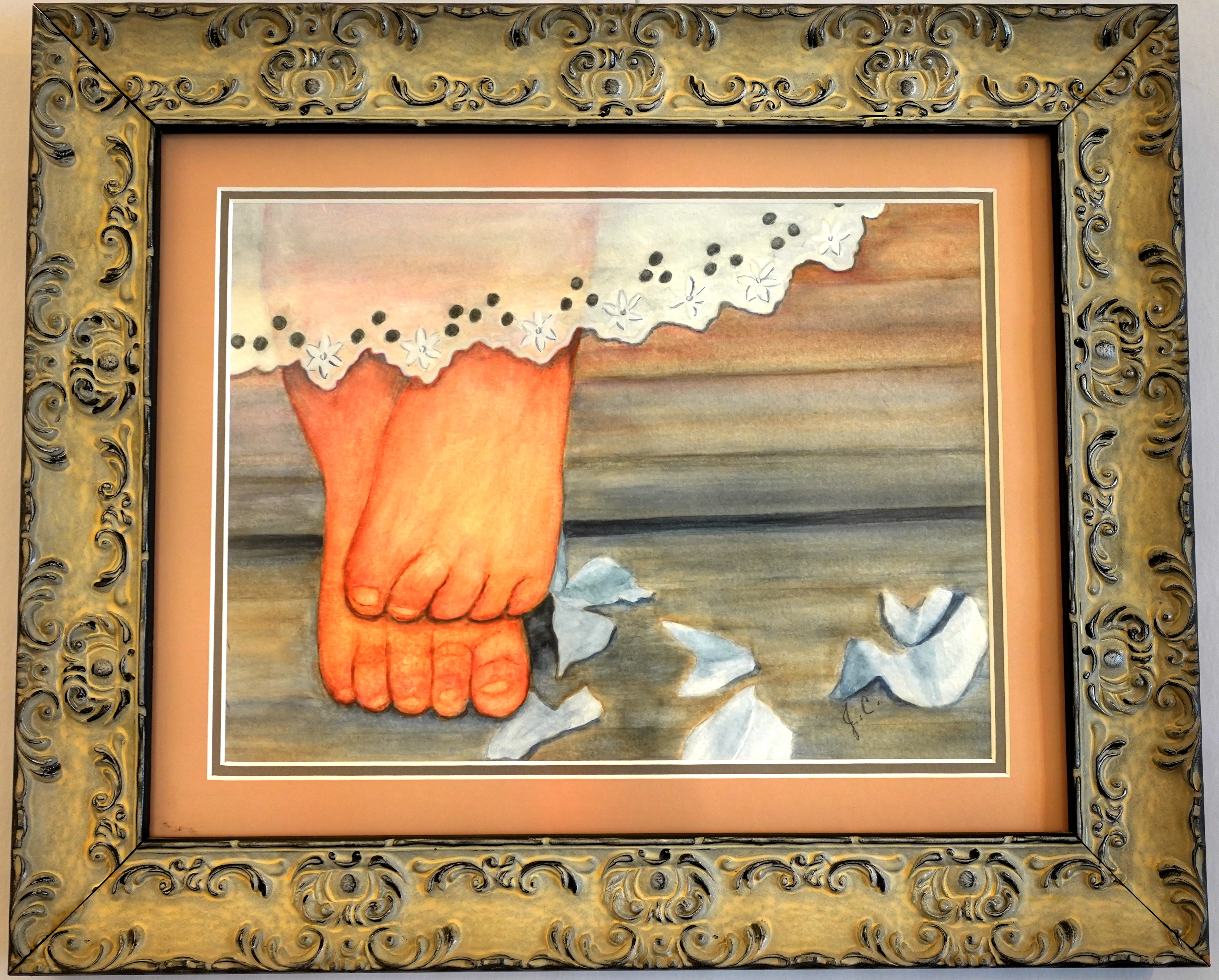 Custom Framed Painting